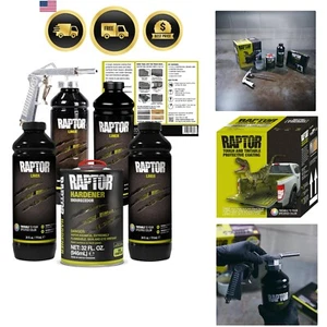 Kit de pulverización para revestimiento de cama de camión tintable resistente al óxido impermeable 4L - Imagen 1 de 9