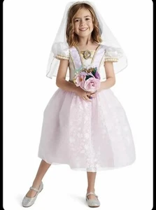 Disney Store Rapunzel Brautkleid und Accessoire Set für Kinder Neu mit Etikett 3 - Bild 1 von 7