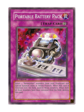 Portable Battery Pack - Mint / Near Mint Condition YUGIOH Card
