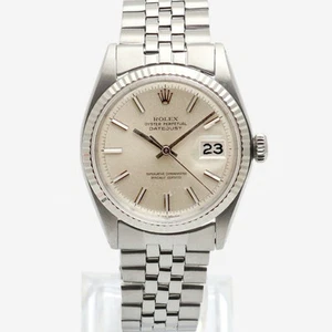 Rolex Datejust 1601 Steel 36 Men's Watch Glitter Dial Antique 1970 125209408 - Picture 1 of 23