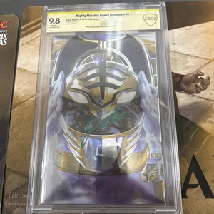 Mighty Morphin Power Rangers #40 Foil CBCS 9.0 JDF Jason David Frank signiert  - Bild 1 von 11