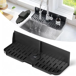 Kitchen Sink Splash Guard,Sink Draining Pad Behind Faucet,Faucet Mat for Kitc... - Picture 1 of 7