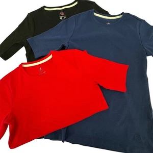 3 Isaac Mizrahi Live! Round Neck T-shirts Top Womens XXS Half Sleeve 100% Cotton - Picture 1 of 7
