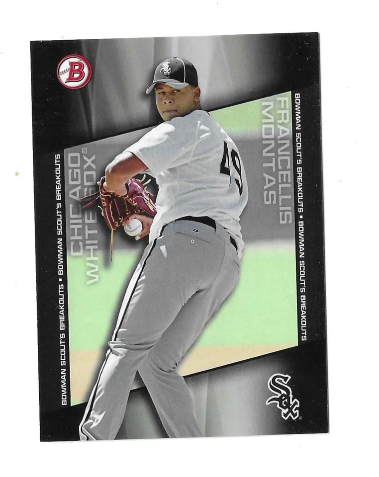 2014 Bowman Draft - Chrome Scout's Breakouts Frankie Montas #BSB-FM (RC) - Image 1 of 1