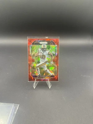 2021 Panini Prizm - Tre'Quan Smith #302 Red Ice Prizm - Image 1 of 2