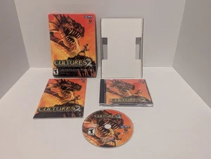 Cultures 2 Gates Of Asgard PC Game Jowood Productions Complete in box - Photo 1/6
