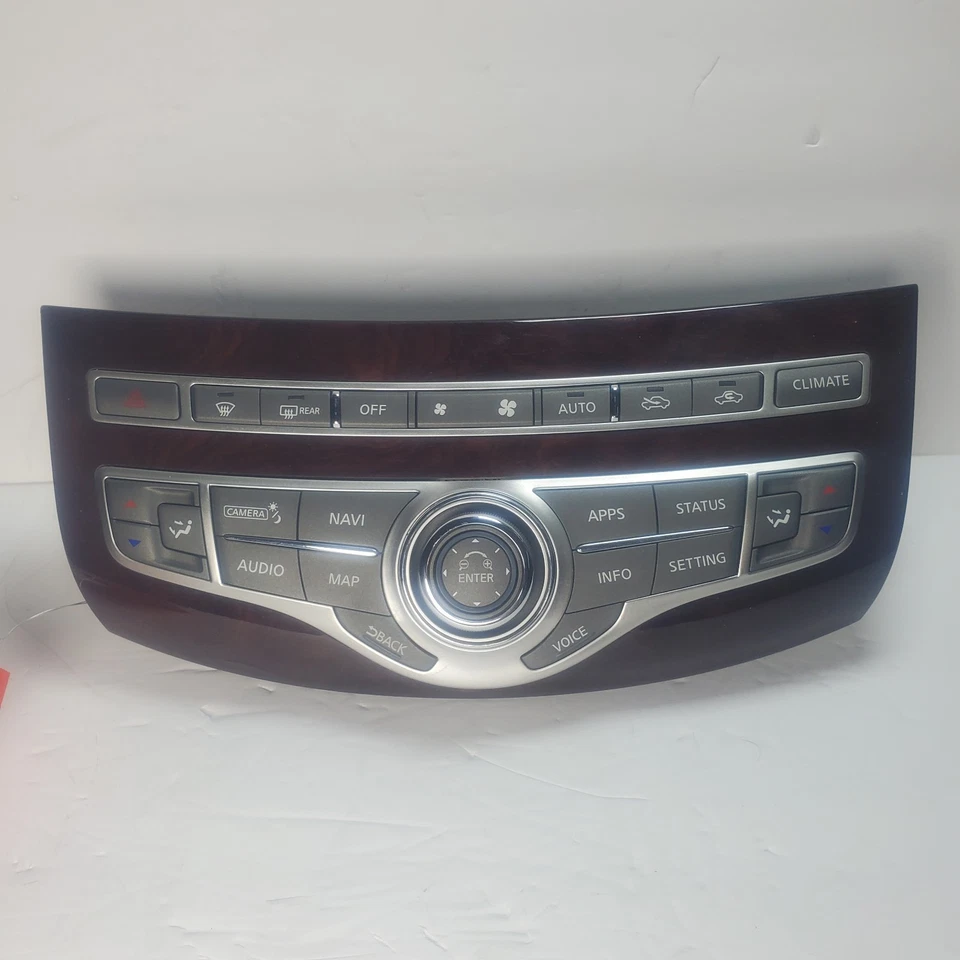 2018-2019 Infiniti Q70 Ac Heater Climate Control 283955uv0b - Image 1 of 4