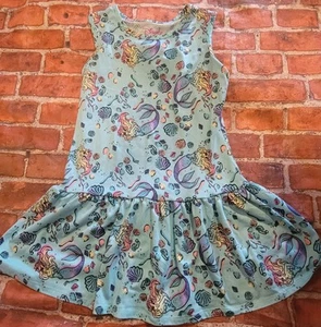 disney ariel little mermaid soft Dress Sz 6 6x - Picture 1 of 1