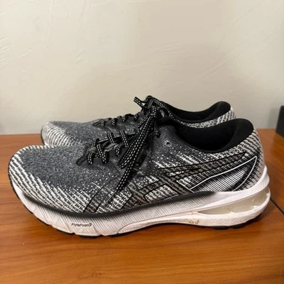 Zapato para correr Asics GT-2000 13 para mujer negro blanco tejido Flyte espuma entrenador W10 Foto 1 de 4