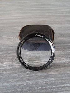 Canon Close-Up Lens 72mm 1100 Threaded with Leather  Case OEM  - Picture 1 of 8