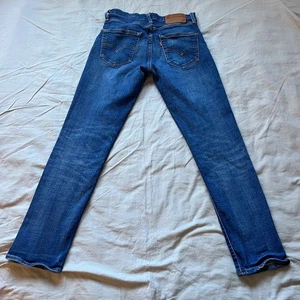 Levi's 511 Herrenjeans Größe 29 x 30 blau Denim fünf Taschen Design schmale Passform Freizeit - Bild 1 von 11