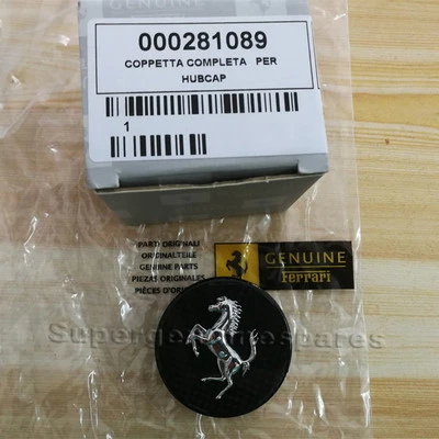 1 X Ferrari F430 458 California 488 из углеродного волокна ступицы колеса центральный колпак 281089 новый - Изображение 1 из 4