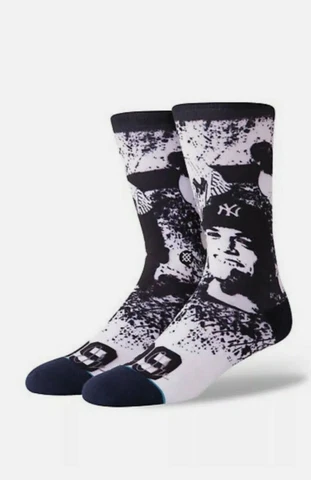 Stance Aaron Judge New York Yankees Splatter Socks Size Large Men's 9-12 MLB New Cover