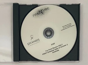 Fracture Review Version - Microsoft Xbox 360 - 2008 LucasArts Pre-release code - Picture 1 of 6