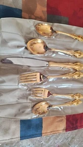 Oneida LTD Gold Electroplate Silverware 1881 | Set Of 6 - Picture 1 of 3
