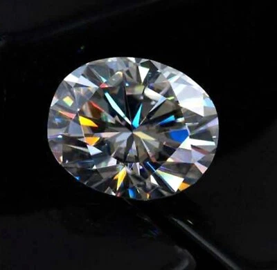 Lab-Grown Certified 1.01Ct Diamond Oval Cut D FL-Clarity CVD Loose Gemstone 4SUK - Image 1 of 4