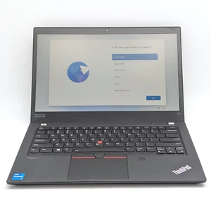Lenovo ThinkPad T14 Gen 2 14" i5-1135G7 16GB DDR4 256GB SSD Windows 11 - Afbeelding 1 van 7