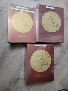 SET OF 3 HARRIS CITATION ALBUMS WITH OVER 11,000 STAMPS FROM 1880'S UNTIL 1981 - Picture 1 of 24