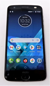 MOTOROLA MOTO Z2 FORCE AT&T-UNLOCKED BLACK 4GB/64GB PHONE LTE 5.5" 12MP - NICE! - Picture 1 of 5