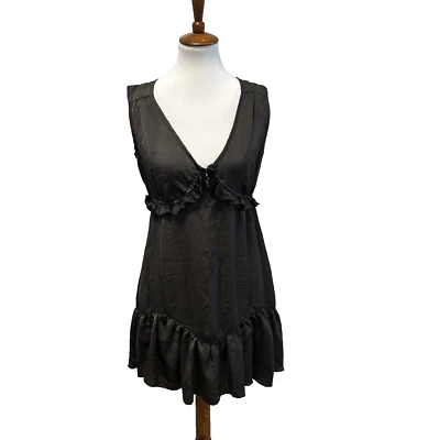 Y2K Love On A Hanger Babydoll Tunic Top Womens Sz M Fairygrunge Whimsigoth Boho - Image 1 of 4