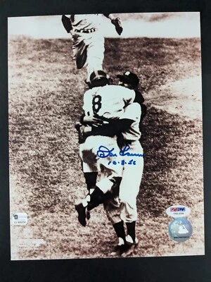 Don LARSEN Signed 8x10 PHOTO Perfect Game 1956 NY Yankees PSA /DNA COA 258 - Image 1 of 2