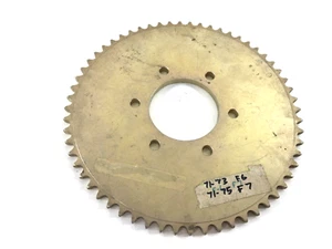 Kawasaki F6 F7 Sprocket Rear Optional 60T 1971-1975 42041-085 - Picture 1 of 2