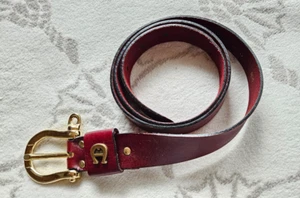 Aigner Gürtel Damen weinrot 90/36 Nr. 12 5200 1/ - Bild 1 von 6