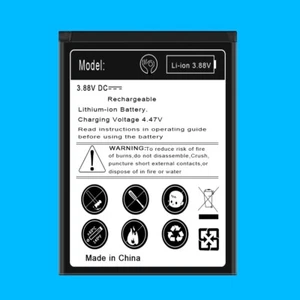 High Quality 1700mAh Grade A Battery for ZTE Link II Z2335CC Consumer Cellular - Picture 1 of 3