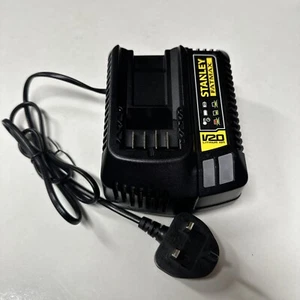 Genuine 18v Volt Stanley FatMax V20 SFMCB12 Lithium Ion Battery Charger