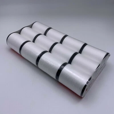 Raw White All Purpose Spun Polyester Sewing Thread 600 Yard Spool DIY Hand Craft - Image 1 of 4