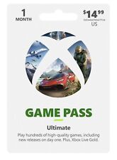 Microsoft Xbox Game Pass Ultimate 1 Month Membership (Digital)