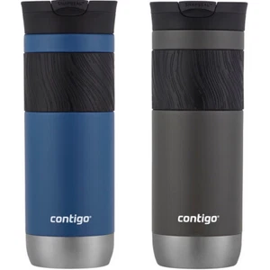 Contigo 20 oz. Byron 2.0 SnapSeal Insulated Stainless Steel Travel Mug 2-Pack - Picture 1 of 3