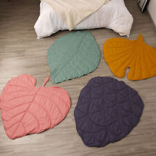 Leaves Shaped Pet Blanket 3D Cat Cushion Dog Rug Baby Mat for Sofa Floor Bed