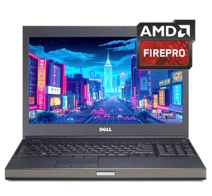 17.3" Dell Precision Laptop PC: Intel i7QC 16GB RAM! 512GB SSD! Windows 10 Pro! - Picture 1 of 17