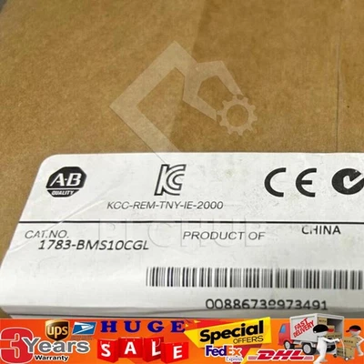 1783BMS10CGL Allen-Bradley 1783-BMS10CGL Stratix5700 Ethernet Switch US Free Tax - Image 1 of 4