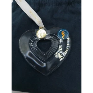 Waterford Crystal Heart Ornament Decoration Made in Slovenia 1059672 - Picture 1 of 8