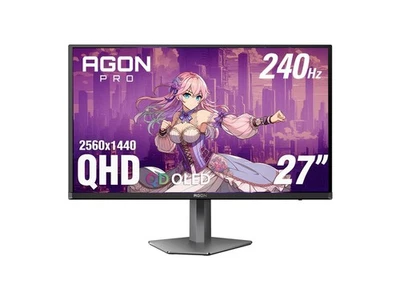 AOC 27" 240 Hz OLED QHD Gaming Monitor sRGB (CIE1931): 147.7%, DCI-P3 (CIE1976): - Image 1 of 4