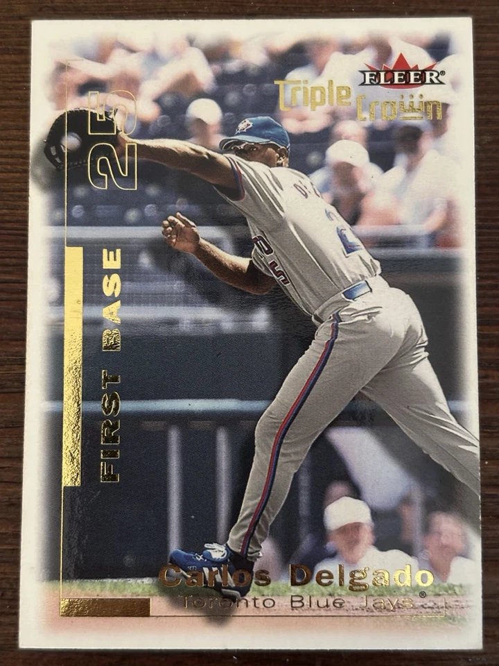Fleer Triple Crown 2001 #59 Carlos Delgado - Azulejos Foto 1 de 1