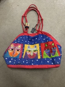 Vintage LAUREL BURCH Cat Purse- Tote Bag. Laurel Burch Bag. Kittens… - Picture 1 of 19