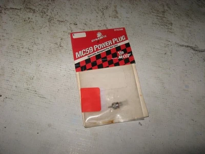 RC Dynamite McCoy Nitro Glow Plug Silver (1) DYN2508 - Image 1 of 2