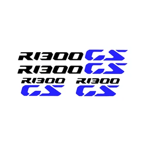 Calcomanías piramidales | Logo BMW R 1300 GS | Negro y azul | Juego de 4 - Imagen 1 de 3