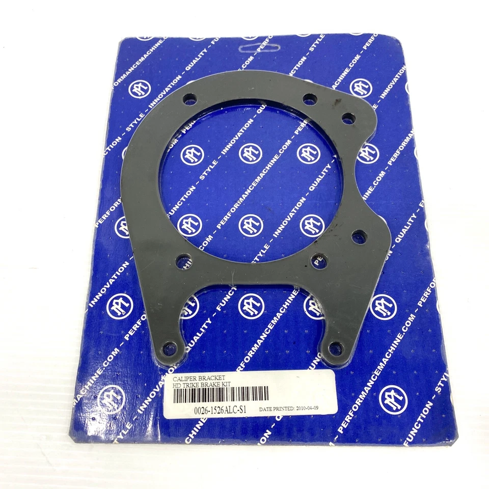 Performance Machine Rear Brake Caliper Bracket 09-13 Harley Tri Glide Trike - Image 1 of 4