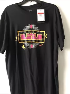 Labron James Nike Graphic Tee Large Black - Picture 1 of 3