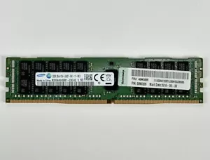 Lenovo 46W0835 00NV205 1x 32GB 2Rx4 PC4-2400T-R ECC RDIMM DDR4 RAM Memory - Picture 1 of 3