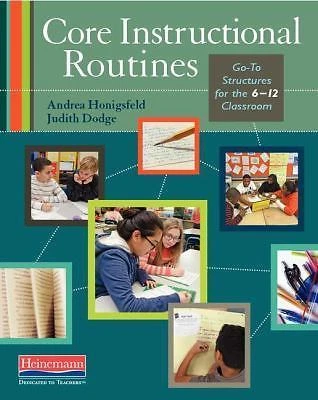Core Instructional Routines: Go-To Structures- paperback, Judy Dodge, 0325074348 - Image 1 of 1