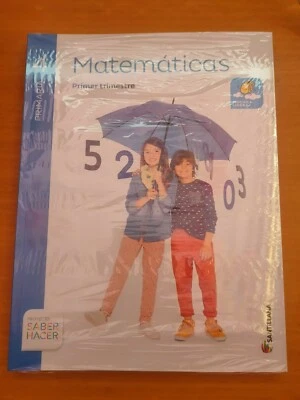 Libros de texto de Matemáticas de 4°Primaria - Imagen 1 de 3