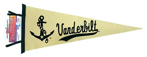 Vanderbilt Commodores Wool Pennant by Collegiate Pacific-12x30-NWT Cover