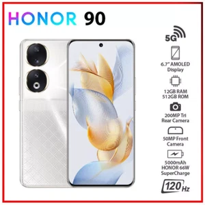 HONOR 90 5G Global Version 6.7” 200MP 16GB+256GB Triple Camera 5000mAh Battery - Picture 1 of 26
