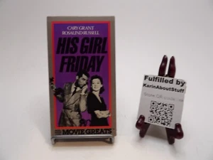 His Girl Friday [VHS Tape] Free Shipping - Picture 1 of 5