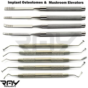 Dental Splitting Osteotome Implant Bone Chisel Expansion SInus Lift Elevators - Picture 1 of 11
